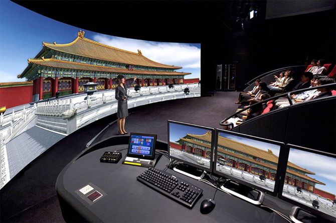 凸版印刷 小石川VRシアター VR作品『故宮VR 紫禁城・天子の宮殿』