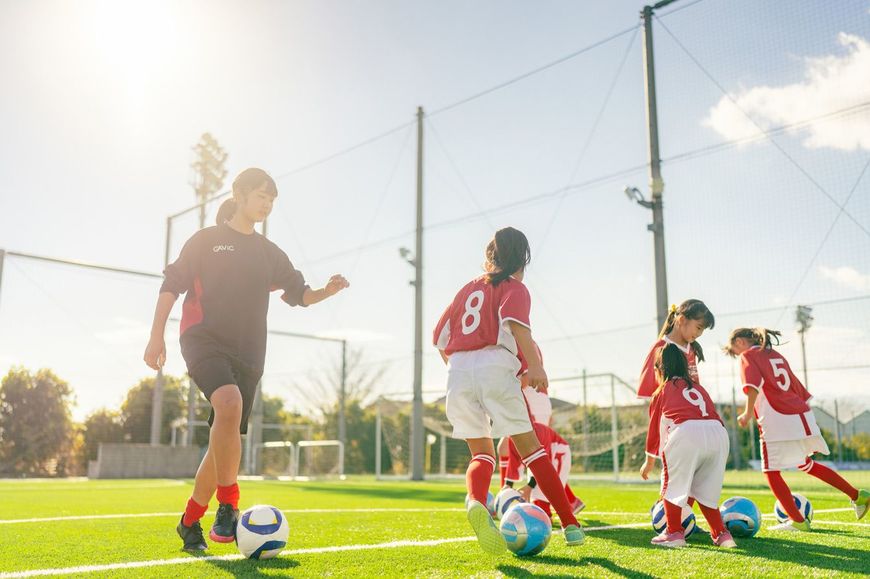 女子サッカーチーム