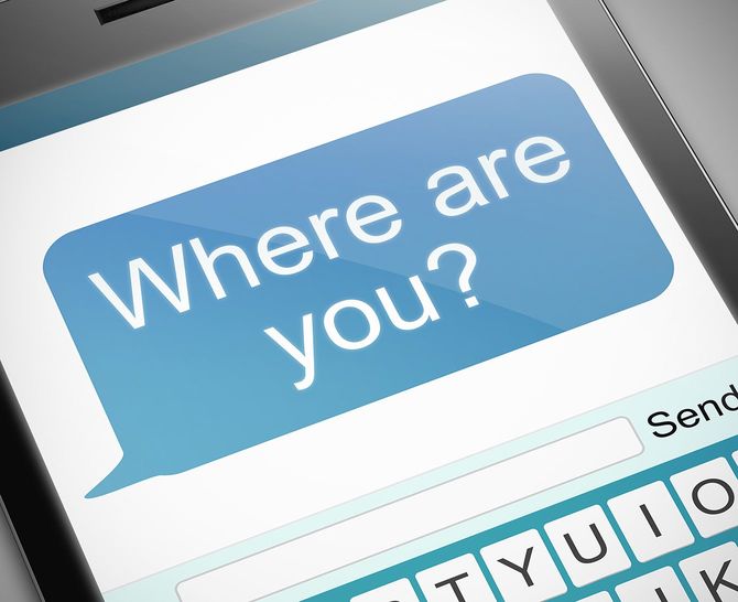 スマートフォンの画面