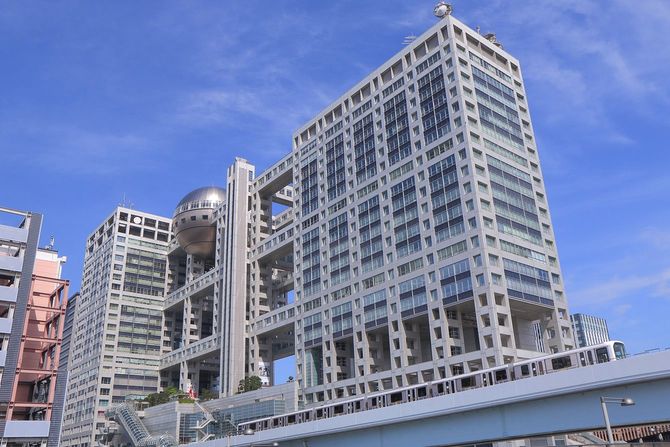 2015年5月22日 お台場のフジテレビ
