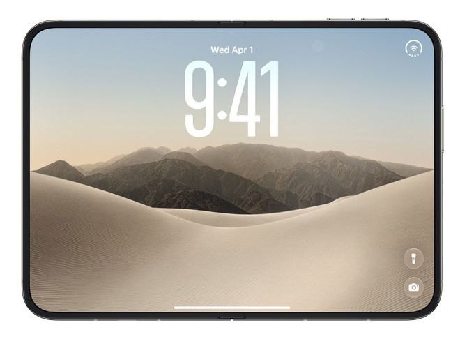 iPhone DUOを広げた状態