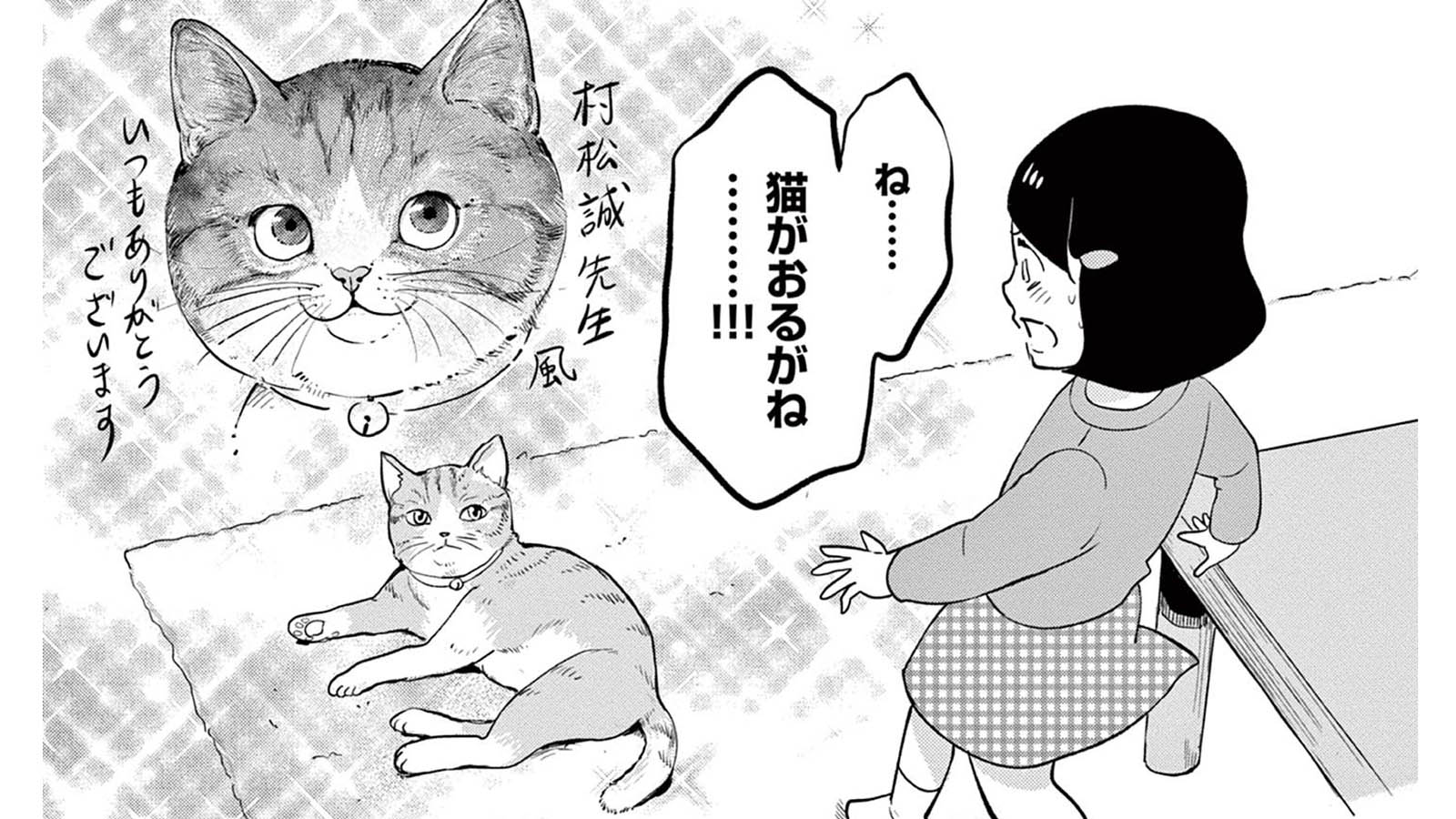 猫との遭遇｡｢ドルアーガより普通に､猫が好き!｣――『まるさんかくしかく』第8話 ｢コミック『まるさんかくしかく』｣