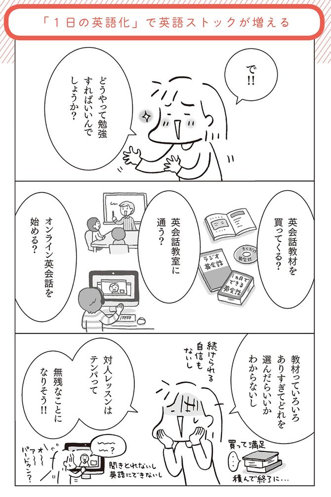 フクチマミ、高橋基治『マンガでおさらい中学英語　英会話スタート編』（KADOKAWA）