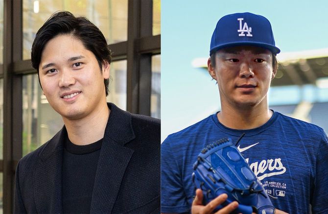 大谷翔平、山本由伸