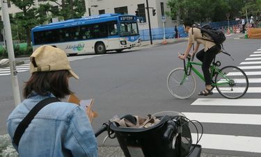 トップ 自転車 イヤホン 危ない