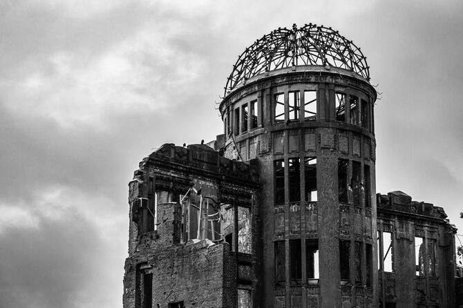 世界遺産「広島平和記念公園」の原爆ドーム