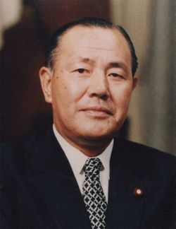 1972年6月、内閣総理大臣に就任した頃の田中角栄