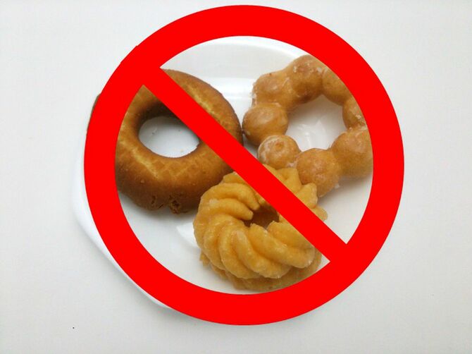 食事制限を表すイメージ