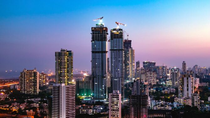 ムンバイの夜景