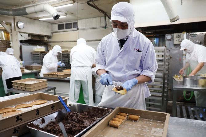 今でも多いときは1日3000個作っている