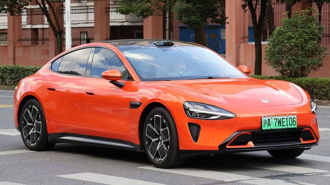 小米（シャオミ）のEVセダン「SU7」