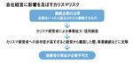 会社経営に影響を及ぼすカリスマリスク