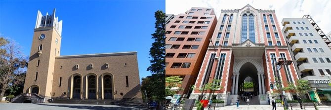 早稲田大学、慶應義塾大学