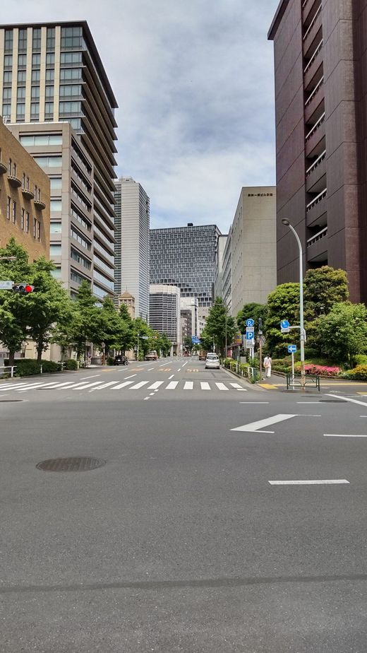 神田警察通りの第2期の工事区間