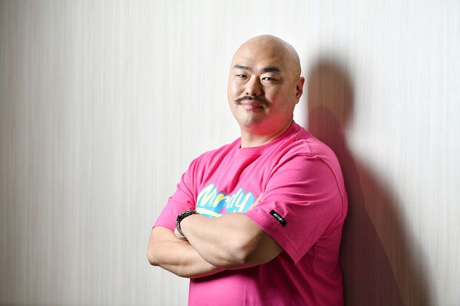 お笑いトリオ「安田大サーカス」のクロちゃん