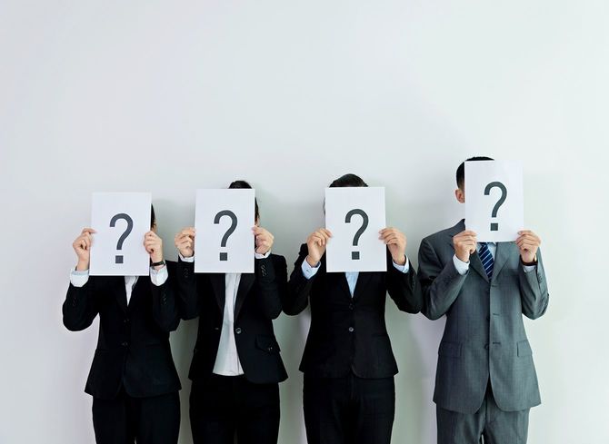 「？」のイメージ