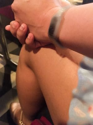 タイに帰りたいけど帰れない、ホステスのピーチ(撮影=藤中一平)