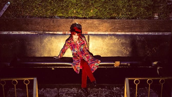 X JAPANのギタリストとして活動したhide。