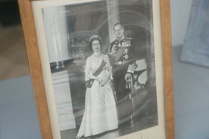 故エリザベス女王と故フィリップ王配殿下