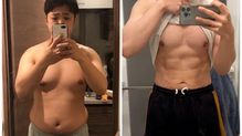 ｢19歳で103キロ→68キロ」リバウンドを繰り返した男性が筋トレにハマりボディメイクの大会を目指すまで