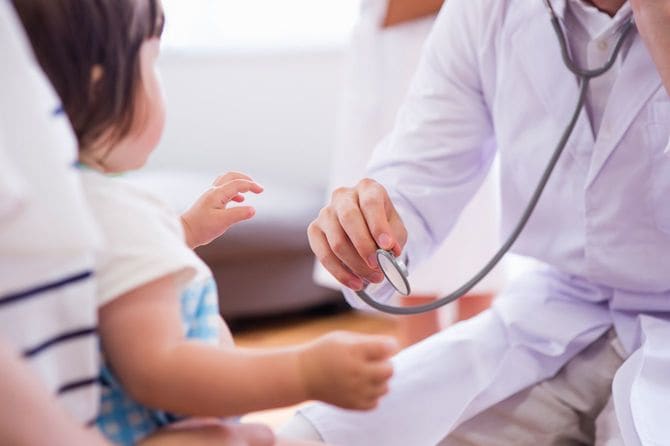 子供の診察