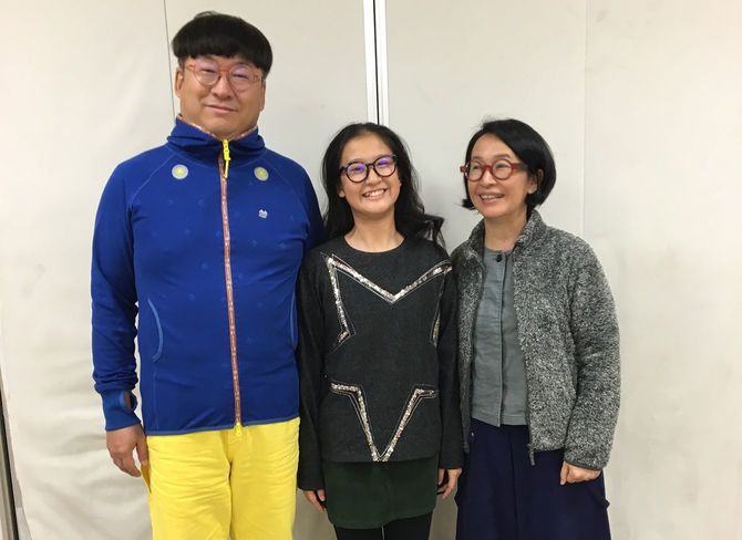 父、カナメさん、母