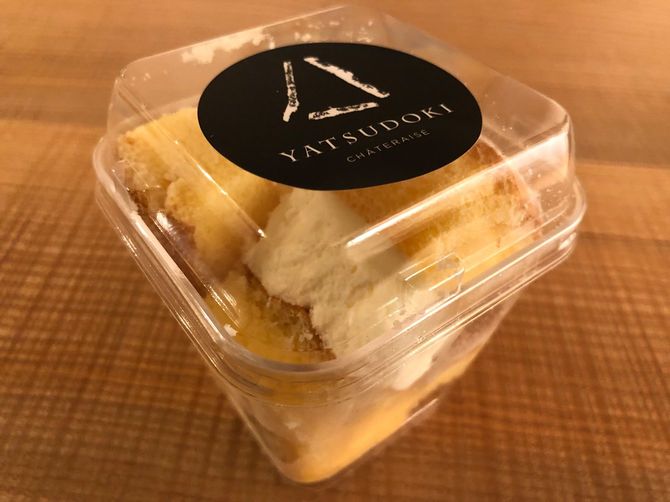 高級業態YATSUDOKIで販売していたケーキの久助。おいしさは変わらずお得感は大きい