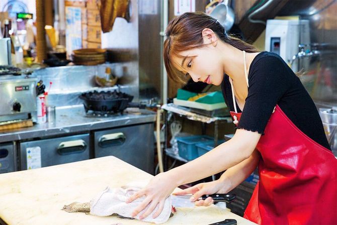 寿商店の常務取締役、森朝奈さん