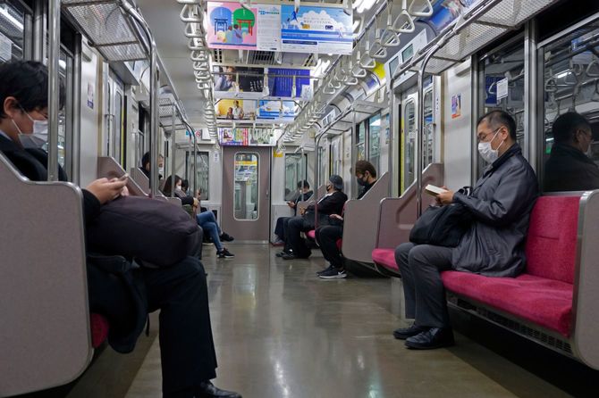 車内のソーシャルディスタンス