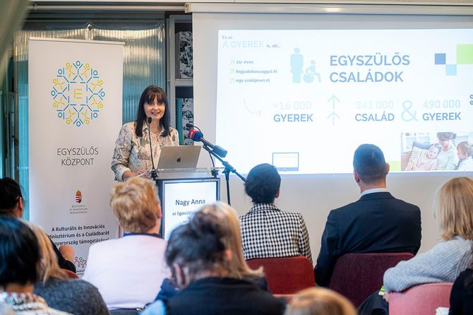 ハンガリー「Single Parents' Centre」の様子