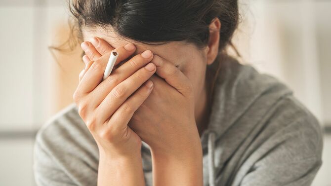 禁煙したい女性