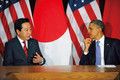 9月21日、就任間もない野田首相は米オバマ大統領と首脳会談を行った。（PANA＝写真）