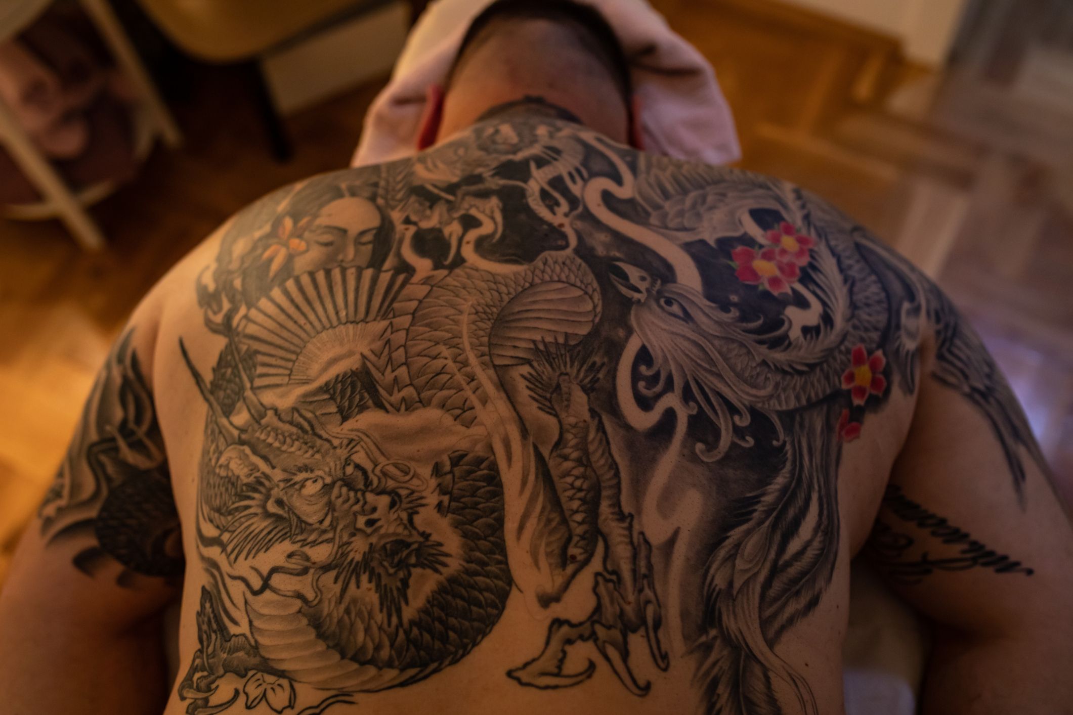 タトゥー大流行のいま ヤクザはどんな刺青を入れているのか 暴力団幹部が解説 刺青を彫る 意味 President Online プレジデントオンライン
