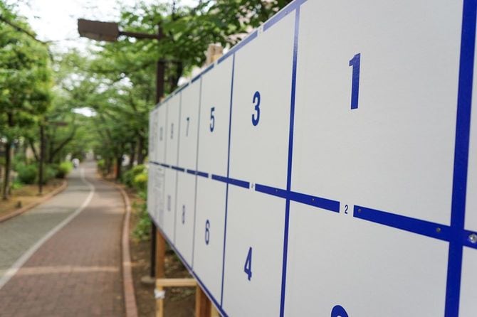 選挙ポスター掲示板