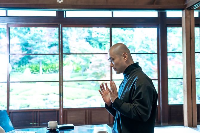 両足院　副住職　伊藤東凌さん