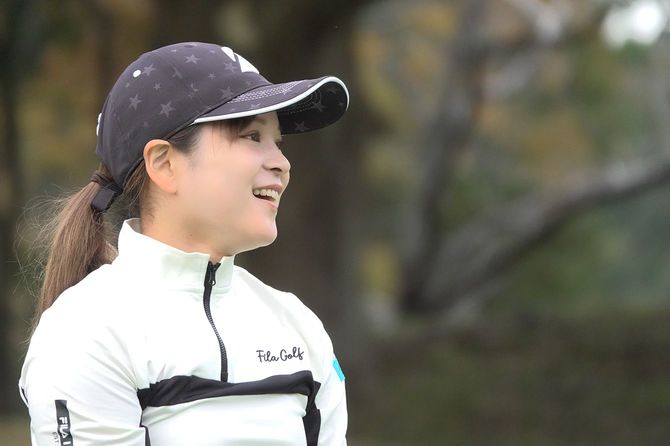 女子プロゴルファーの古家翔香選手