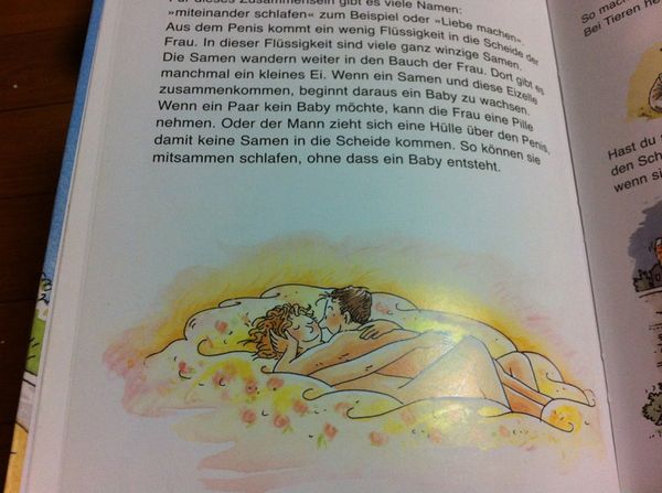 『Vom Liebhaben und Kinderkriegen: Mein erstes Aufklärungsbuch』より