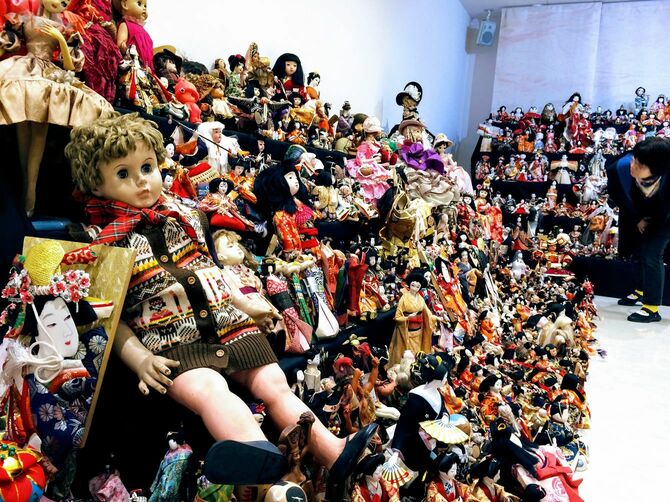 人形供養祭の様子