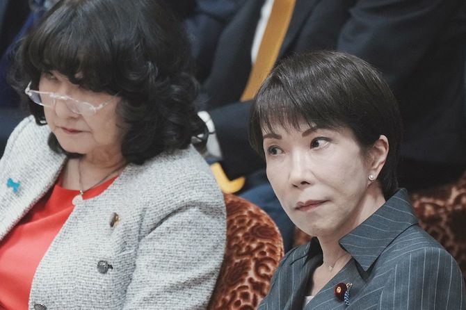 高市首相と片山財務相（2026年3月9日）