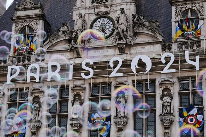 オリンピックに彩られたパリ