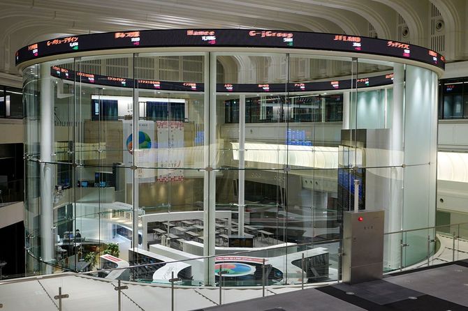 東京証券取引所のマーケットセンター