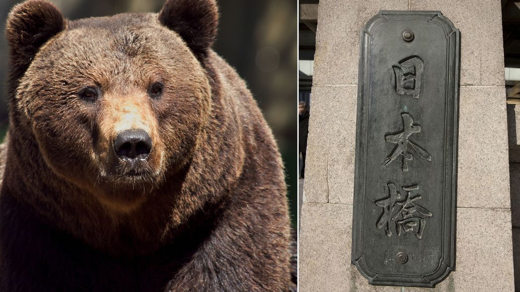 東京の日本橋で｢巨大グマ｣が大暴れ…秋田｢イオンにクマ侵入｣どころの騒ぎではない激ヤバ事件の結末 ノソノソと3人の若者を引きずり…