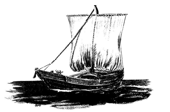 当時、日本の海を渡っていた千石船