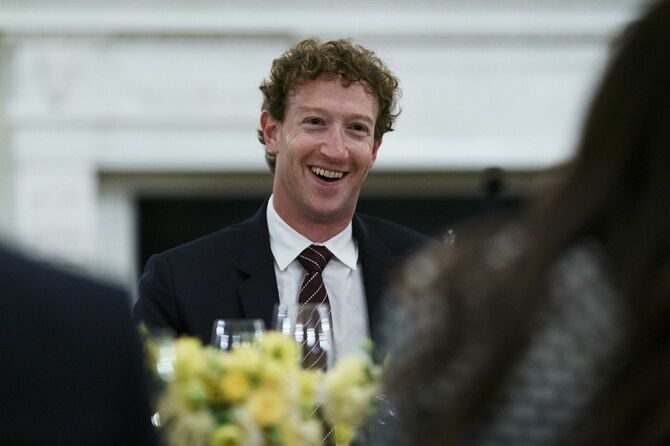 メタ(Meta)社CEOのマーク・ザッカーバーグ氏