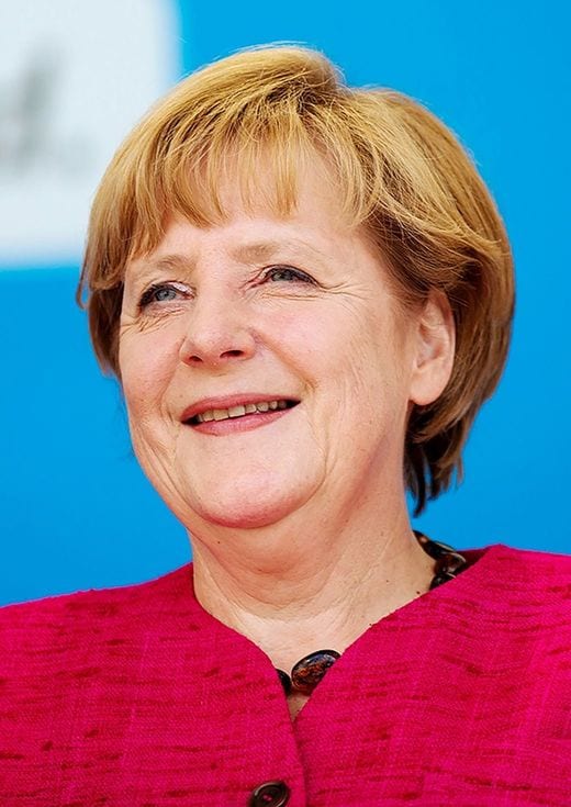 ドイツのメルケル元首相、2013年8月14日