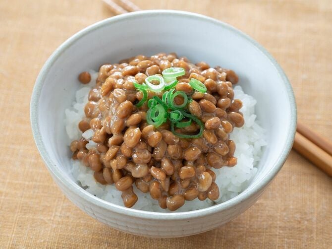 ご飯に納豆
