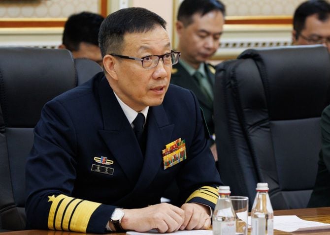中国の董軍国防相