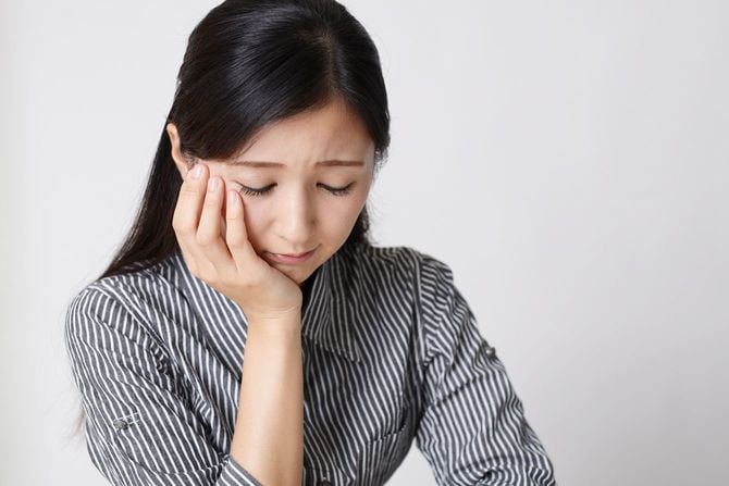 意気消沈の女性