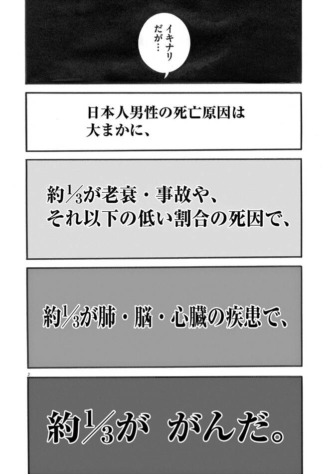 『大市民がん闘病記』©柳沢きみお／小学館