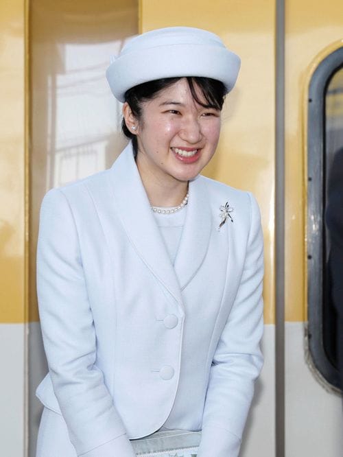 到着された愛子さま コロナ禍経て交流紡ぐ